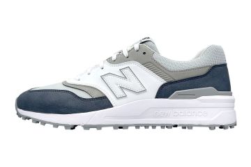 New Balance Hr Golfschuhe 997 SL Weiß/Sand/Navy 41 ½ (US 8) (US 8)