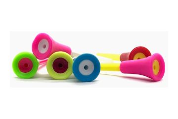 Rubber Tee Kunststofftee breite Auflage-80mm