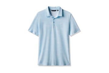 TravisMathew FS25 Hr Polo Featerweight City Hellblau/Weiß M