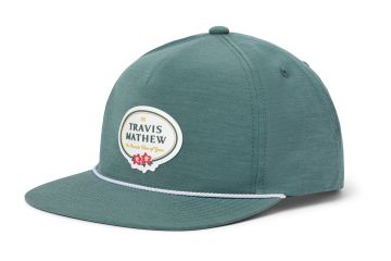 TravisMathew Hr Cap Patron Badge Grün/Weiß