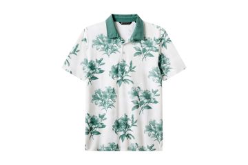 TravisMathew FS25 Hr Polo Featherweight Magnolia Dunkelgrün/Hellgrün M