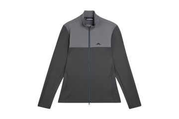 J.Lindeberg HW22 Hr Midlayer Jacke Banks Grau M