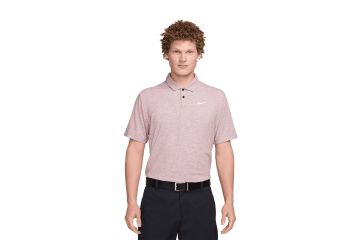 Nike FS24 Hr Polo Dri FIT Tour Heather Weinrot L