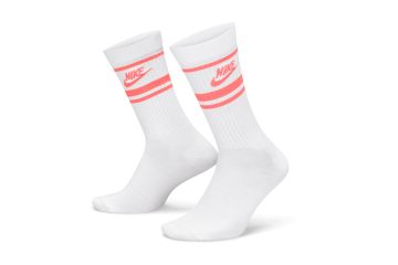 Nike Socken Everyday Essential Crew DX5089 3er-Pack Weiß/Rosa 34-38 (S)
