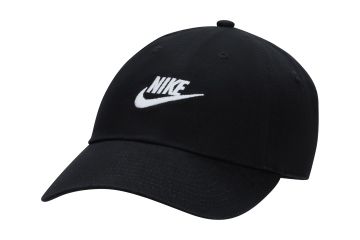 Nike Cap Club Futura Schwarz/Weiß S/M