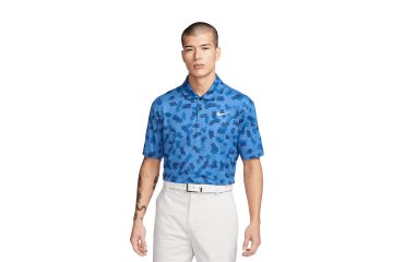 Nike FS24 Hr Dri-FIT Tour Micro Print Blau XXL