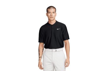 Nike FS24 Hr Polo Dri-FIT Tour Texture Schwarz L