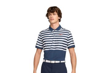Nike FS25 Hr Polo Dri-FIT Victory+ Blocked Navy/Weiß XL