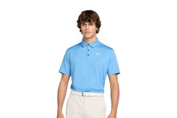 Nike FS25 Hr Polo Dri-FIT Tour Solid Hellblau M