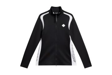 J.Lindeberg HW23 Da Jacke Midlayer Solar Schwarz/Weiß XS