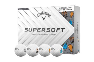 Callaway Supersoft 25 Golfbälle Grill Master Edition Weiß 12-Pack