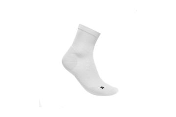 Bauerfeind Da Socken RUN Ultralight Mid Cut Weiß 41-43
