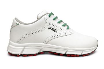 Beaver Golf Da/Hr Golfschuhe Clean White Weiß 42