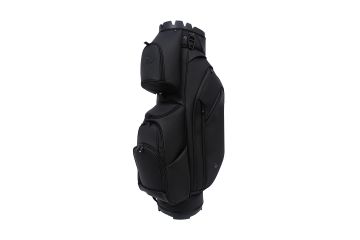Leisure Golf Cartbag Luxury PU Organizer Schwarz