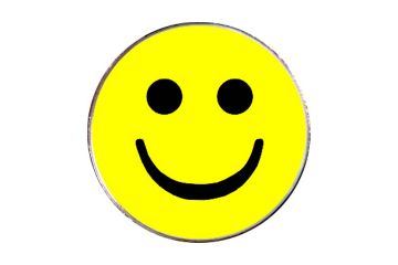 Crocodily Ballmarker - Smiley Gelb