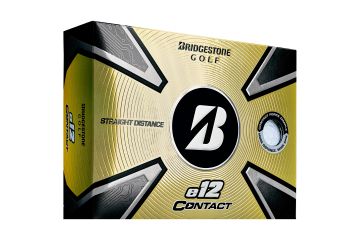 Bridgestone e12 Contact Golfbälle-Weiß-12-Pack