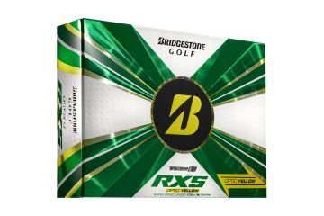 Bridgestone Tour B RXS Golfbälle-Gelb-12-Pack