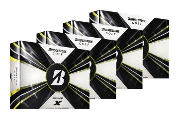 Bridgestone Tour B X Golfbälle 4er-Pack Weiß