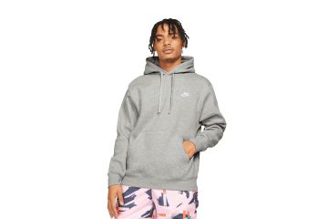 Nike FS24 Hr Hoodie Sportswear Club Fleece Hellgrau S
