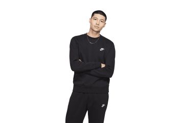 Nike FS24 Hr Pullover Sportswear Club Fleece Schwarz XXL