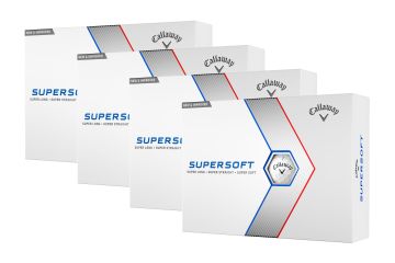 Callaway Supersoft Golfbälle 4er-Pack Weiß