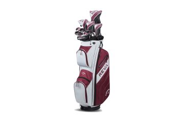 Callaway Reva Komplettset 11-teilig Damen Grau/Bordeaux