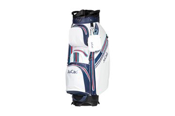 JuCad Cartbag Aquastop Plus Facelift JBAP25-RC Weiß/Navy/Rot