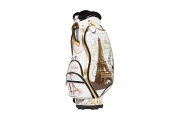 JuCad Tourbag Luxury Paris JBLUX-PA Weiß/Gold/Schwarz