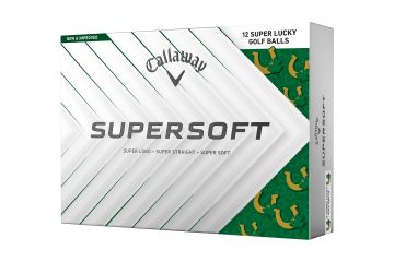 Callaway Supersoft 25 Golfbälle Lucky Edition Weiß 12-Pack