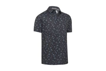 Callaway FS23 Hr Polo Golf Tucan Print Schwarz M