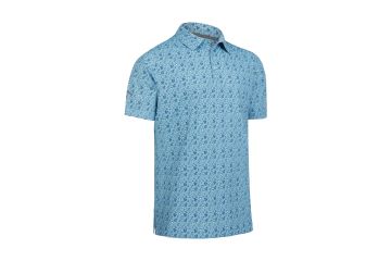 Callaway FS23 Hr Polo Drinks Print Blau S