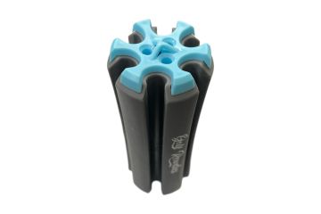 Golf Rowdies Schlägerhalter - Club Holder - Grau/Blau