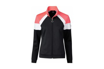 Daily Sports HW22 Da Midlayer Jacke Jacky Schwarz/Weiß/Orange M