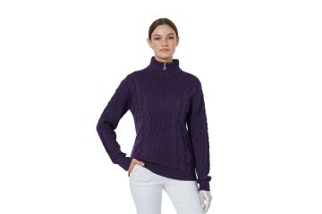 Daily Sports HW25 Da Pullover Cable Lined Lila S