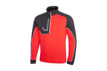 Galvin Green FS23 Hr Midlayer Daxton Rot/Schwarz M