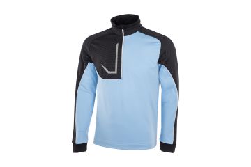 Galvin Green HW22 Hr Midlayer Daxton Insula Hellblau/Schwarz M