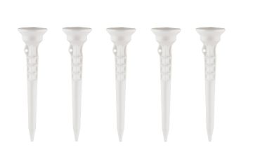 SpineTee Eagle Tee mit großer Ballauflage - Weiß (5er-Set) XL 80mm