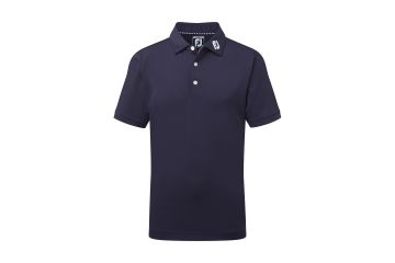 FootJoy NOS Junior Polo Stretch Pique Solid Navy S