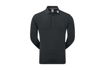 FootJoy NOS Hr Polo LA Thermolite Smooth Schwarz XL