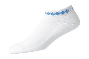 FootJoy Da Socken ProDry Lightweight Sportlet Weiß/Blau 