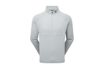 FootJoy HW24 Hr Midlayer Jacquard Thermal Chill-Out Hellgrau M