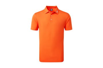 FootJoy NOS Hr Polo Stretch Pique Solid Orange S