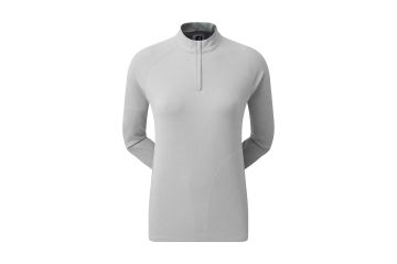FootJoy NOS Da Layer Performance Half-Zip Hellgrau XS
