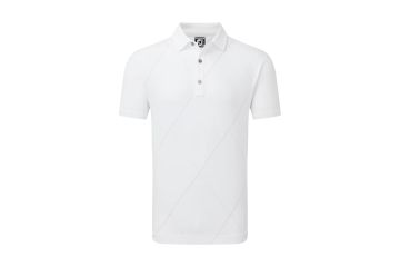FootJoy FS24 Hr Polo Raker Print Weiß XXL