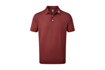 FootJoy NOS Hr Polo Stretch Pique Solid Bordeaux S