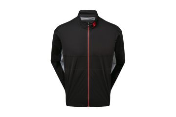 FootJoy Hr Jacke HydroKnit-Schwarz/Grau/Rot-XXL