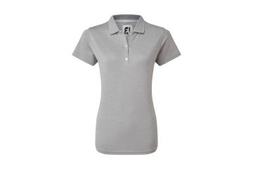 FootJoy NOS Da Polo Stretch Pique Solid Hellgrau XS