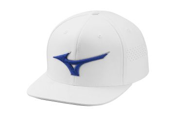 Mizuno Cap Hr Tour Flat Snapback Weiß/Blau