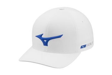 Mizuno Cap Hr Tour Delta Weiß/Blau S/M