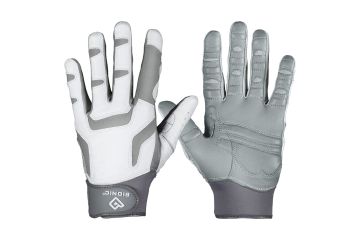Bionic Da ReliefGrip 2.0 Linker Handschuh Weiß/Grau S